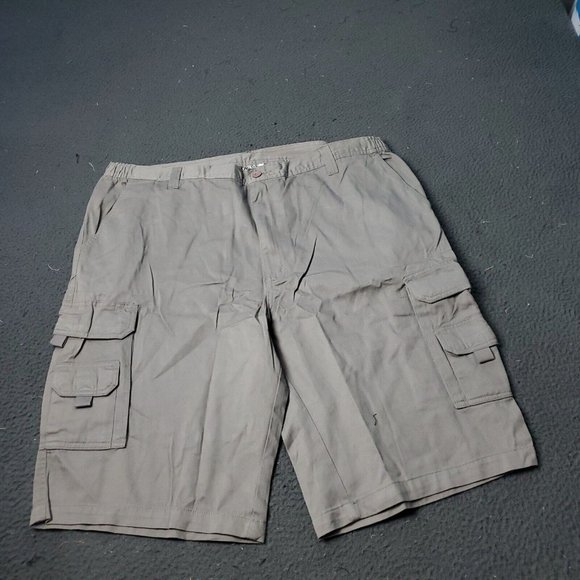 King Size Shorts Mens Size 44 Big TallCargo Khaki Gray